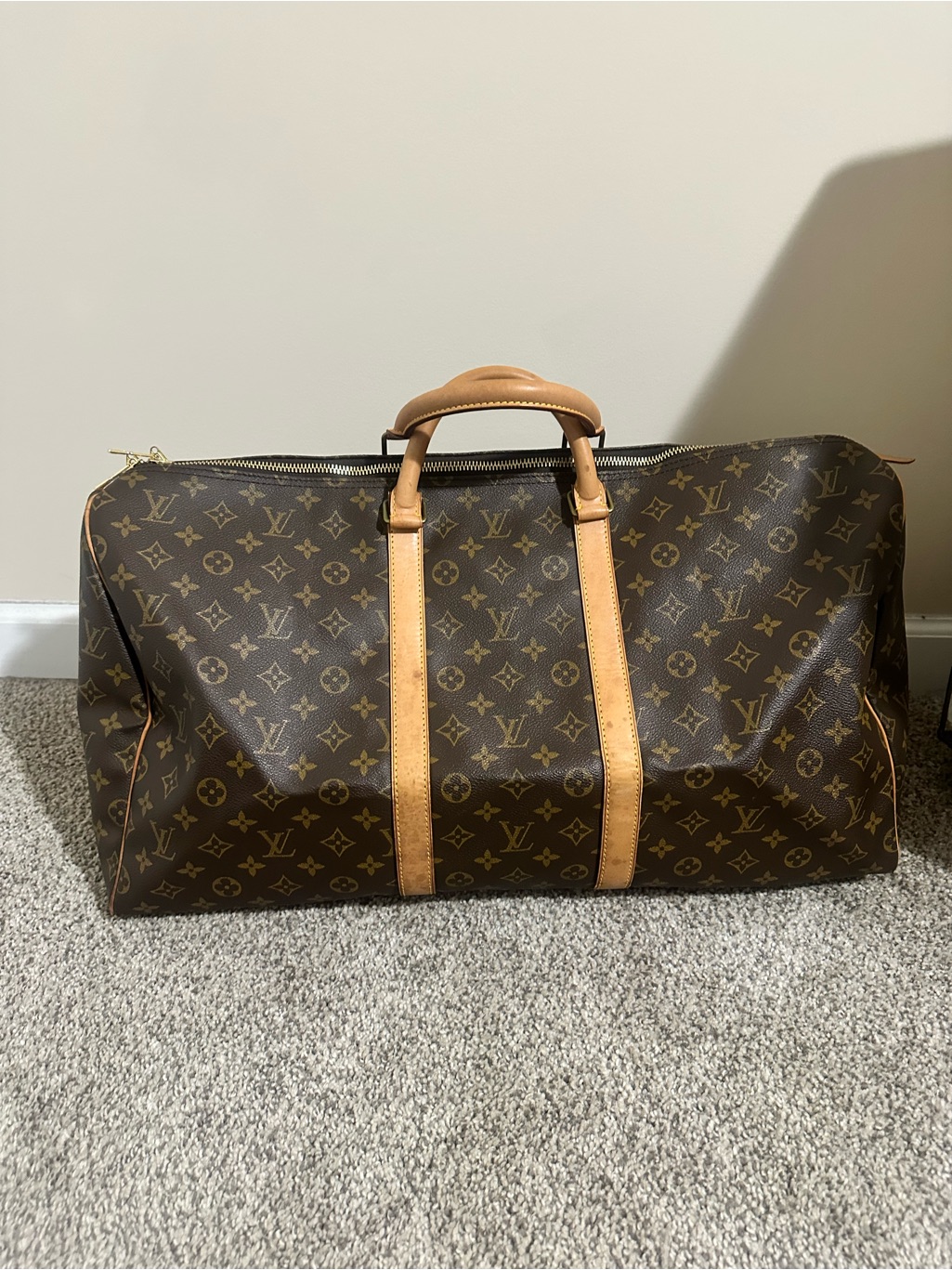 Louis Vuitton Keepall 55monogram Canvas
